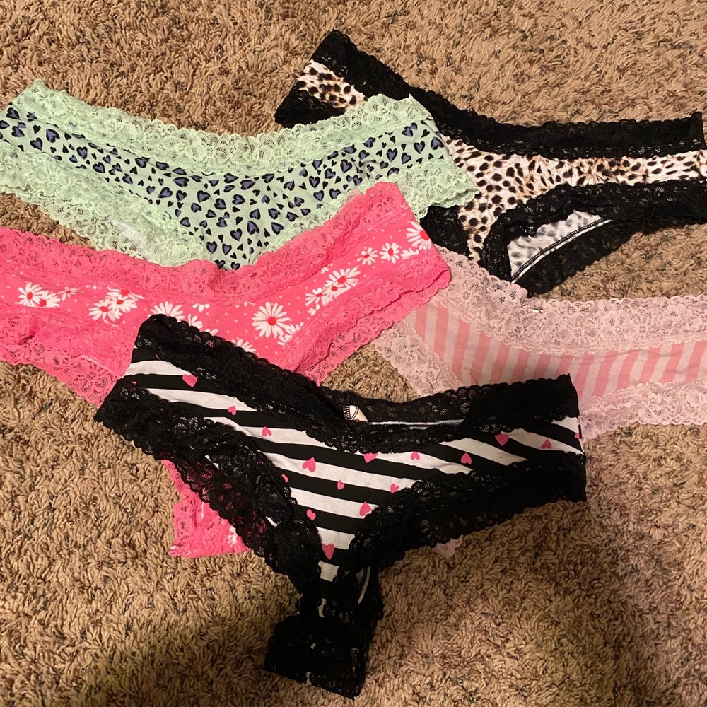 VS Pink XL cheekers xl, NWOT